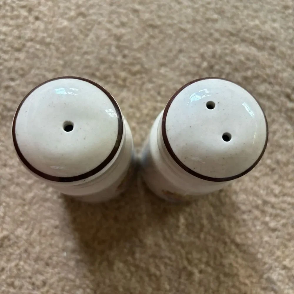 Florida Vintage 1980’s Ceramic Salt & Pepper Shakers